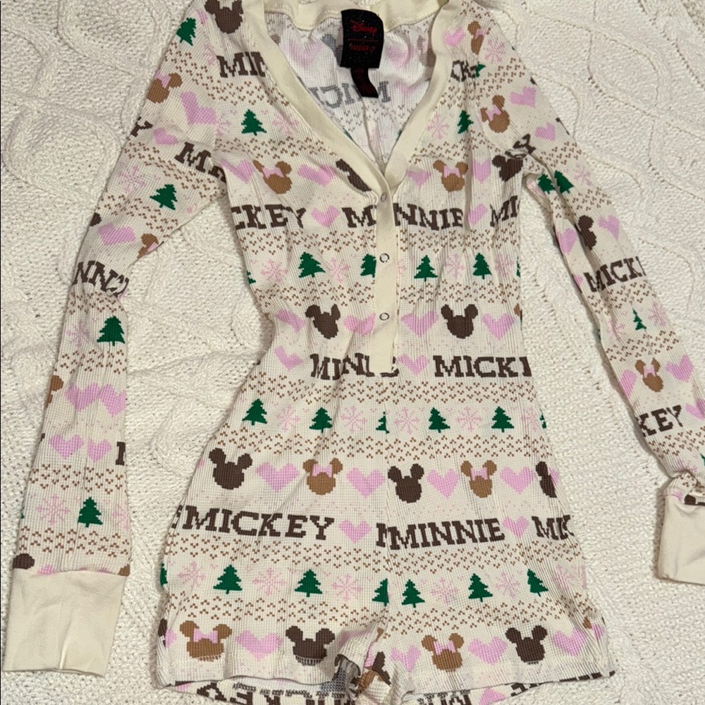 Disney Mickey and Minnie Mouse Onesie